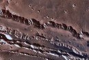 Coprates Chasma region of Mars