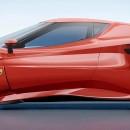 Alfa Romeo & Ferrari sports car rendering by _kit_core