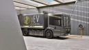 Lunaz UEV refuse truck