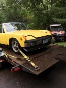 Porsche 914 barn find