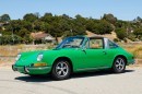 Conda Green 1970 Porsche 911T Targa on Bring a Trailer