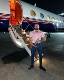 Conor McGregor flies only private, and he always shows it off