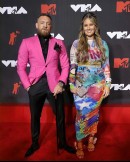 Conor McGregor on the red carpet at the 2021 MTV VMAs