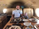 Conor McGregor flies only private, and he always shows it off