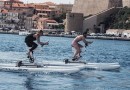 Conor McGregor goes water biking with the Princess of Monaco in the French Riviera
