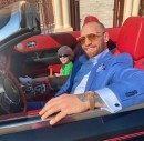 Conor McGregor shows off his new toys, a new Rolls-Royce Dawn and a pair of Jacob & Co diamond watches