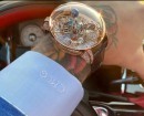 Conor McGregor shows off his new toys, a new Rolls-Royce Dawn and a pair of Jacob & Co diamond watches