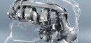 Animation of BMW's four turbo diesel engine