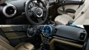 Old Countryman in various versions (top) versus New Countryman (bottom)