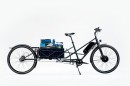 The Convercycle bike has expandable frame and drivetrain, switches between city and cargo bike