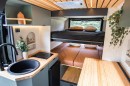 This RAM ProMaster van comes with an elevator bed and a pop-up hidden shower