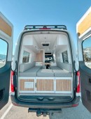 Cleverly designed Sprinter van fits inside all the necessary amenities