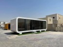 The coodo home is a modular, prefabricated, sustainable home that can be whatever you need it to be. Quite pretty, too!