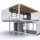 The coodo home is a modular, prefabricated, sustainable home that can be whatever you need it to be. Quite pretty, too!