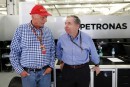 Niki Lauda and Jean Todt