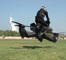 Dubai police training on Hoversurf S3