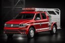 Police, school, fire cars renderings by automotive.ai