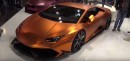 Copper-Wrapped Lamborghini Huracan Gets Gaping Carbon Bodykit