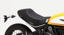 Ducati Scrambler with Gunfighter saddle