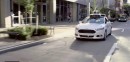 Self-driving Ford Fusion used by Uber