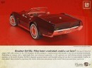 Corvette-Based 1970 Cadillac Roadster de Ville rendering