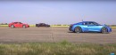 Corvette C8 Boldly Races R8, 911 Carrera Wants In on the Action