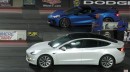 Chevrolet Corvette vs. Tesla Model 3