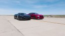 U-DRAG RACE: BMW M8 Competition vs. Chevy Corvette E-Ray | Quarter Mile, Handling & More