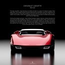 Chevrolet Corvette "MJ-C3" design study by Josip Mihic