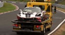 Chevrolet Corvette Z06 Ruined in Nurburgring Crash