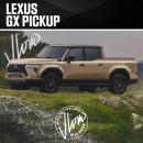 2024 Lexus GX pickup truck rendering by jlord8