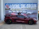 Country Singer Brad Paisley Takes Delivery of Long Beach Red C8 Corvette at NCM