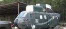 Helicopter gets converted into camp house