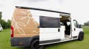 Couple turns 2015 Peugeot Boxer into a lovely mobile home