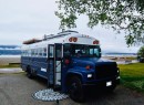 Blue Bird school bus conversion