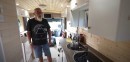 Ivy is an ex-library bus turned off-grid home on wheels