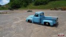 Coyote 1955 Ford F-100 patina custom vintage pickup truck on Ford Era