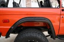 Tuned 1974 Ford Bronco in Crush Orange Metallic