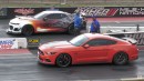 Ford Mustang GT vs Chevy Camaro ZL1 on Wheels