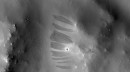 Dark streaks cause by Martian dust avalanches