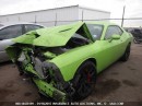 2015 Dodge Challenger SRT Hellcat crashed, now it's for sale