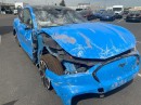 Crashed 2021 Ford Mustang Mach-E insurance write-off