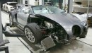 Crashed Bugatti Veyron Grand Sport