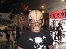 Crazy Airbrushed Skull Helmets by Robert Roland