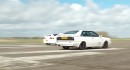900HP Audi Quattro vs AWD 770HP Honda Integra Drag Race