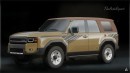 2025 Toyota 4Runner Soft-Top rendering by TheAutoReport