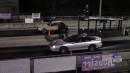 Turbo LS AMC Gremlin drag races Mustang, Camaro, 300, truck, Trans Am on DRACS