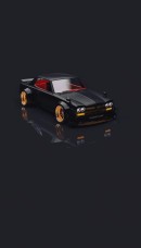 Matte Black Nissan Skyline GT-R CGI JDM tuning by musartwork
