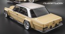 Mercedes-Benz 280 SEL reimagined rendering by musartwork