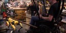 Creepy Boston Dynamics Robot Dog Pulls Adam Savage's Rickshaw